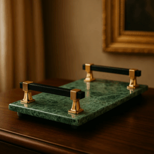 Green Luxury Marble Tray