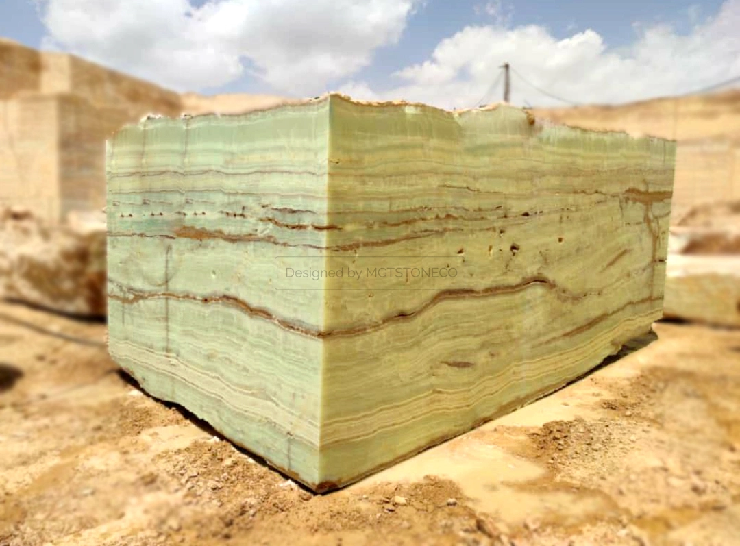 Green Onyx Raw Block